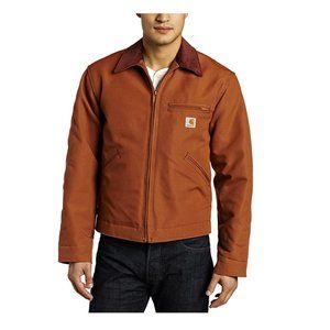 NWT Carhartt Weathered Duck Detroit Jacket Blanket Lined Coat 2XL $200 4C602